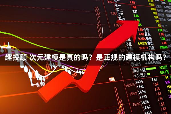 趣投顾 次元建模是真的吗？是正规的建模机构吗？