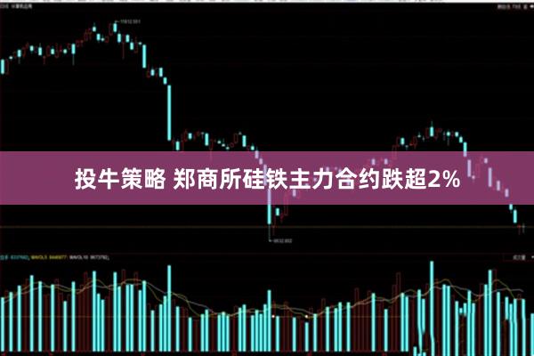 投牛策略 郑商所硅铁主力合约跌超2%